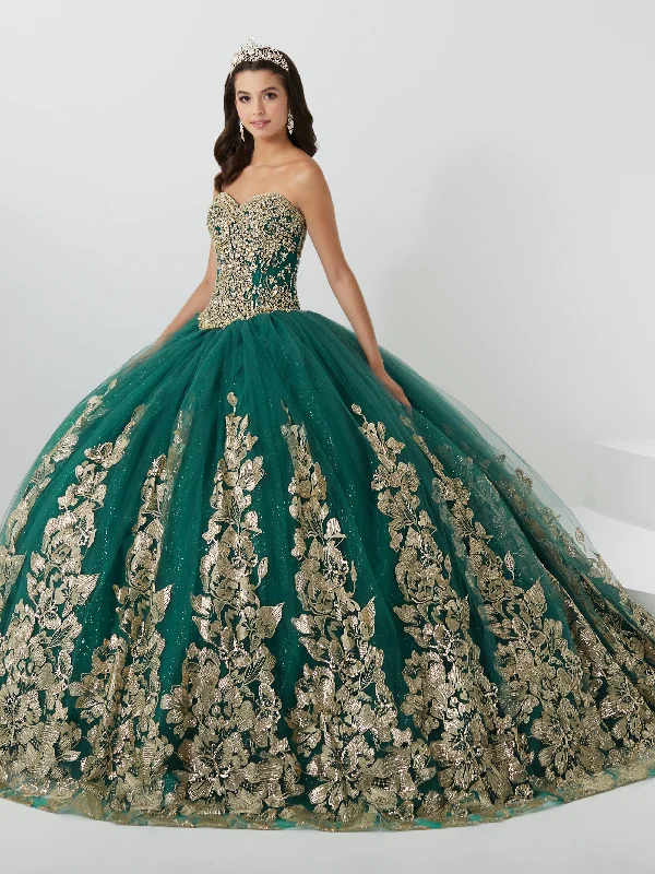 Women's Formal Clothes Exclusive Sale Applique Strapless Quinceanera Dress by Fiesta Gowns 56468