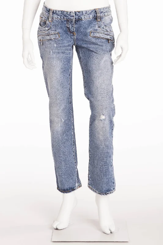 Women's Fashionable Attire For Work Unleash Your Trendy Side Balmain - Light Wash Jeans - FR 40