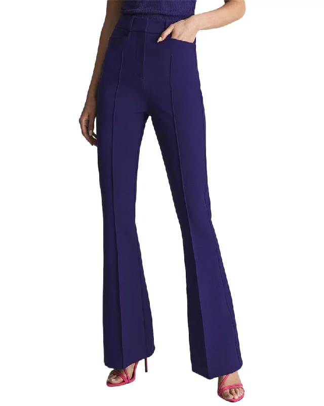 Women's Travel Garments Unleash Your Style Reiss Dylan Flared High Rise Trouser