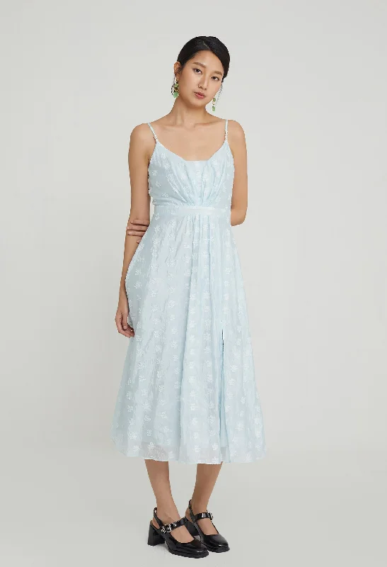 Stylish Women's Clothing Mid - Week Surprise Daisy Organza Midi Dress