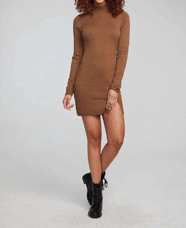 Women's Occasion Wear Clothing Catch Every Fashion Trend Edita Mini Dress In Deep Taupe