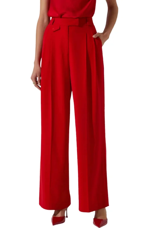 Affordable Trendy Clothes For Women Unbeatable Deals Bryony Pants In Red