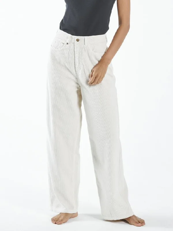 Sustainable Women's Apparel Stylish Savings Billie Cord Pant - Heritage White