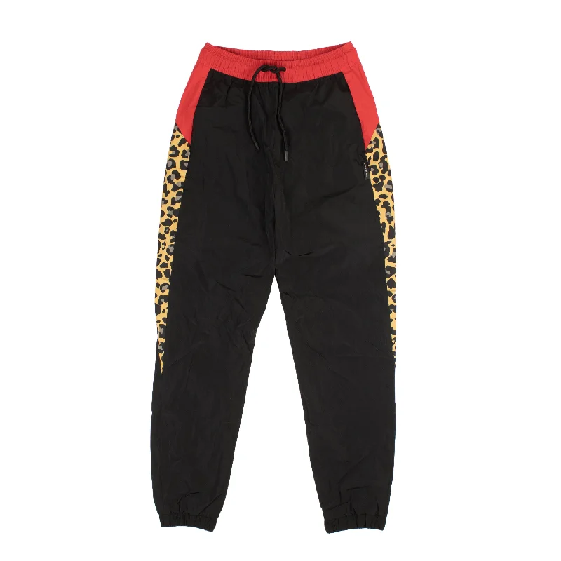 Women's Comfy Attire For Lounging Save On Classic Elegant Styles Black And Red Leopard Block Pants