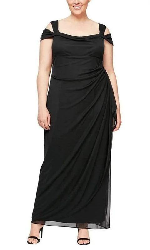 Women's Stylish Professional Apparel Save Big Alex Evenings AE432156 Long Plus Size Formal Dress Sale