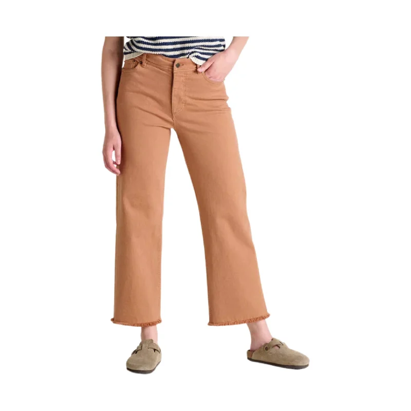 Women's Transitional Attire Mid - Season Sale Toad & Co Women's Balsam Seeded Cutoff Pant - Hazel - ONLINE STORE CREDIT/EXCHANGE ONLY