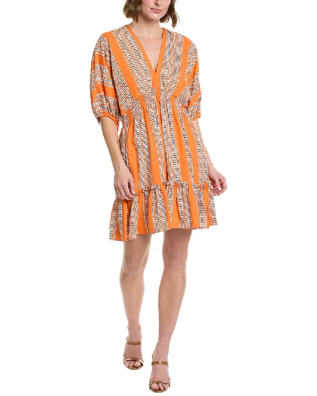 Comfortable Lounge Clothing Effortless Everyday Wear Taylor Printed Mini Dress