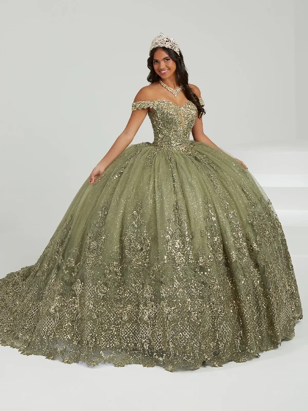 Women's Comfortable Apparel Father'S Day Deals Applique Off Shoulder Quinceanera Dress by Fiesta Gowns 56486