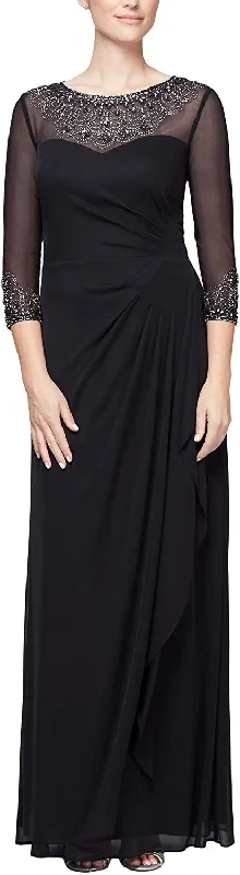 Casual Garments For Women Versatile Wardrobe Essentials Alex Evenings AE132833 Long Mother of the Bride Dress