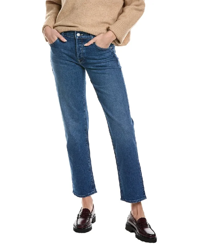 Stylish Women's Garments For Holidays Innovate Your Wardrobe MOTHER The Slider Hover Punch Buggy Straight Leg Jean