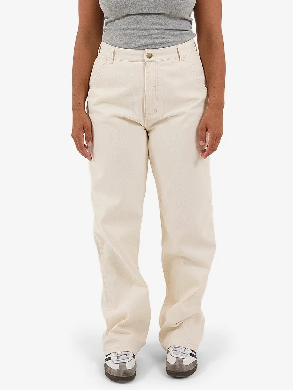 Women's Functional Outdoor Garments Holiday Glam Carpenter Pant - Heritage White