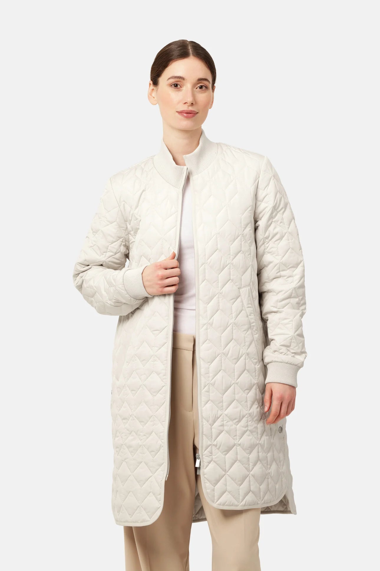 Women's Clothes For The Office Insane Discount Onslaught Ilse Jacobsen Padded Quilted Coat