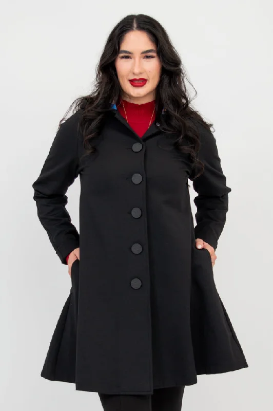 Women's Professional Apparel Quick Grab Deals Florence Coat, Black, Modal