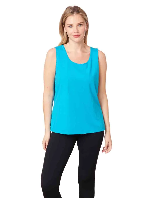 Women's Evening Clothing Special Occasion Wear Tianello TENCEL™ Whisper Knit "Heidi" CROP Tank