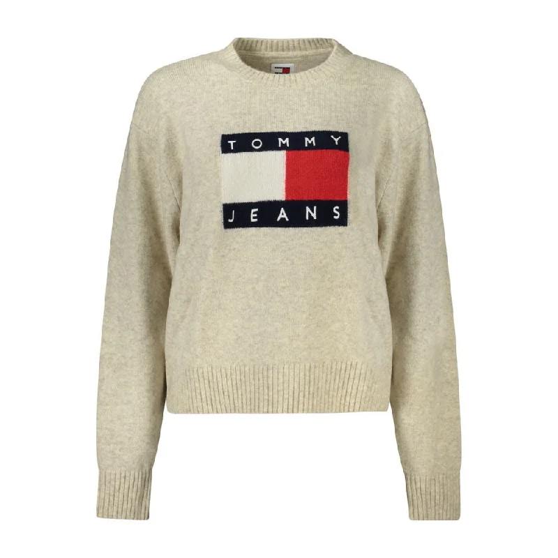 Women's Athleisure Apparel Luxury Comfort Tommy Hilfiger Wool Women's Sweater