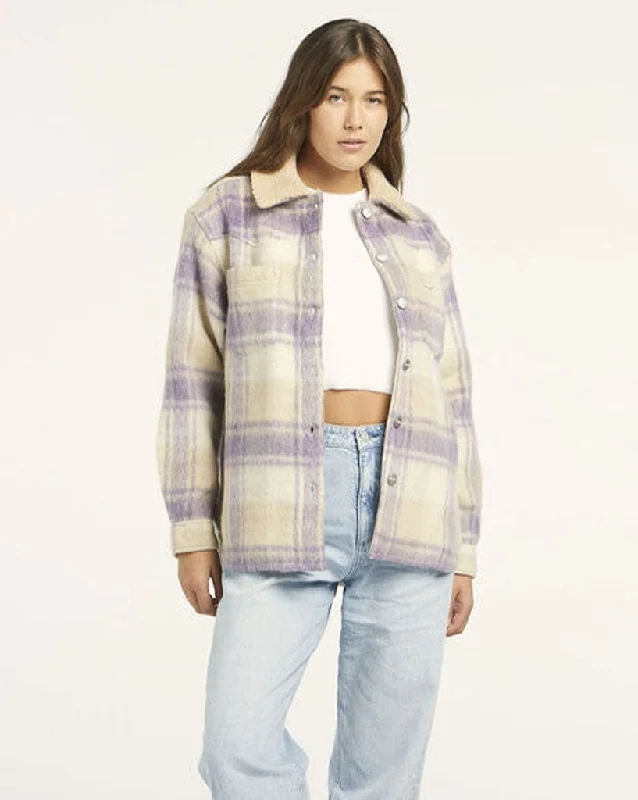 Women's Professional Garments Everyday Wear Strokes Plaid Coat